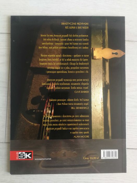 Drastyczne przypadki Neil Gaiman Dave McKean
