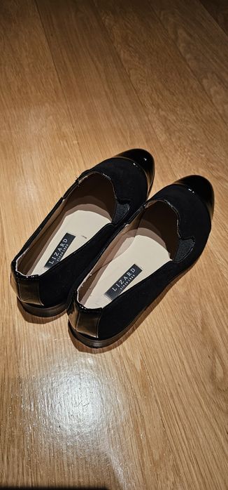 Buty lakierki - LIZARD, rozmiar 39