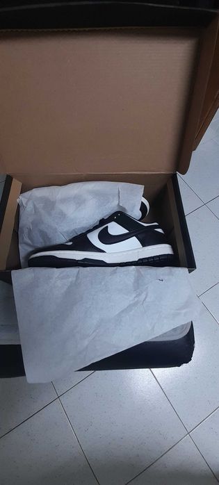 Ténis Dunk Low pretos tamanho 37