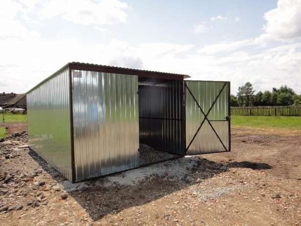 Garaż Blaszak 3x5 WZMOCNIONY I gatunek garaże wiaty blaszaki PROMOCJA