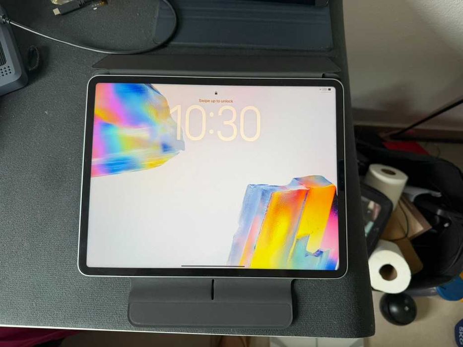 iPad Pro 12,9” M1 256GB + Pencil 2 + Capa + Paperlike