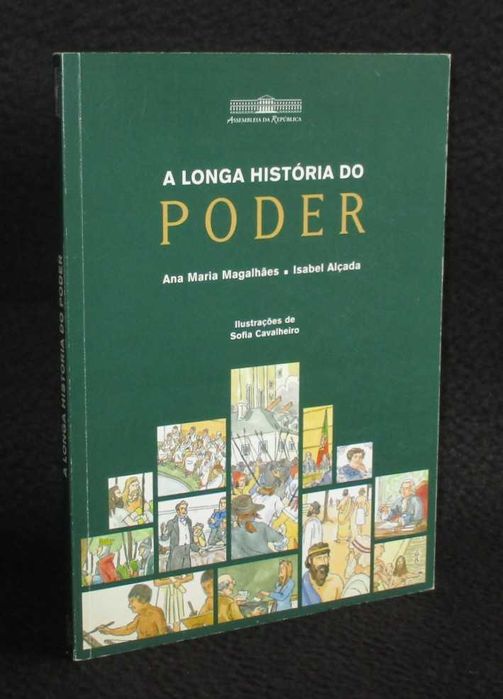 Livro A Longa História do Poder Ana Maria Magalhães Isabel Alçada
