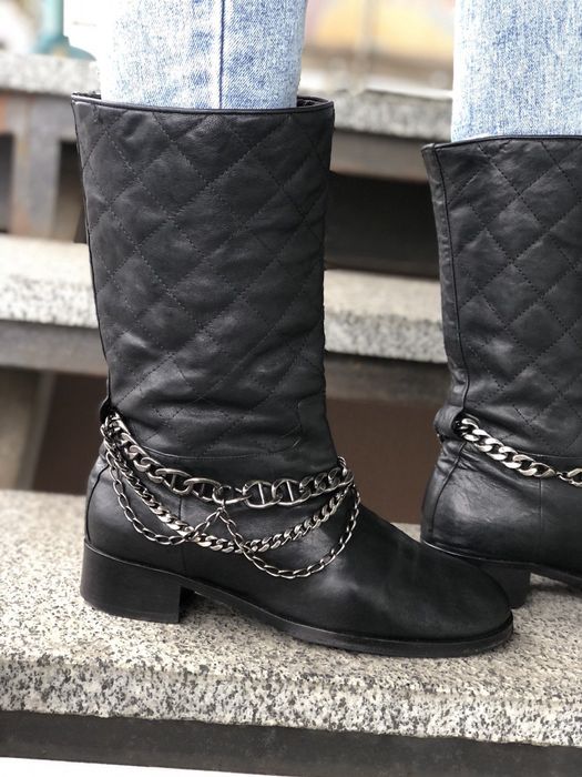 Чобітки шкіряні італія Vintage Giorm Venezia