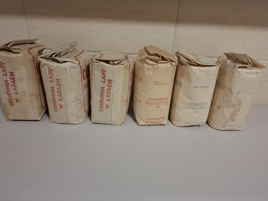 Cukier biały z czasów PRL