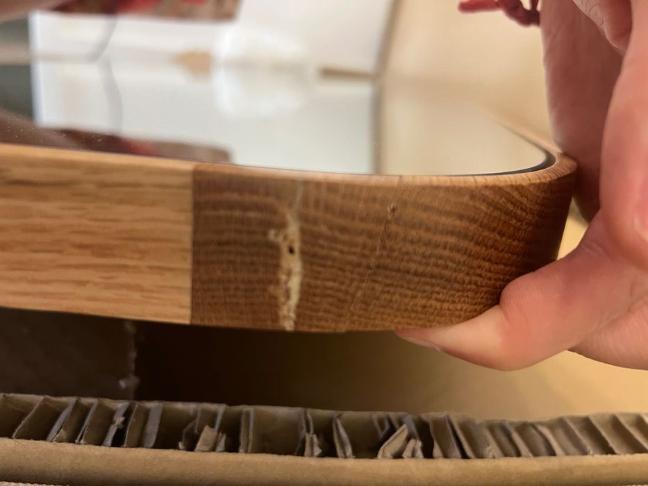 Espelho Vertical Irregular- Zara Home - Novo