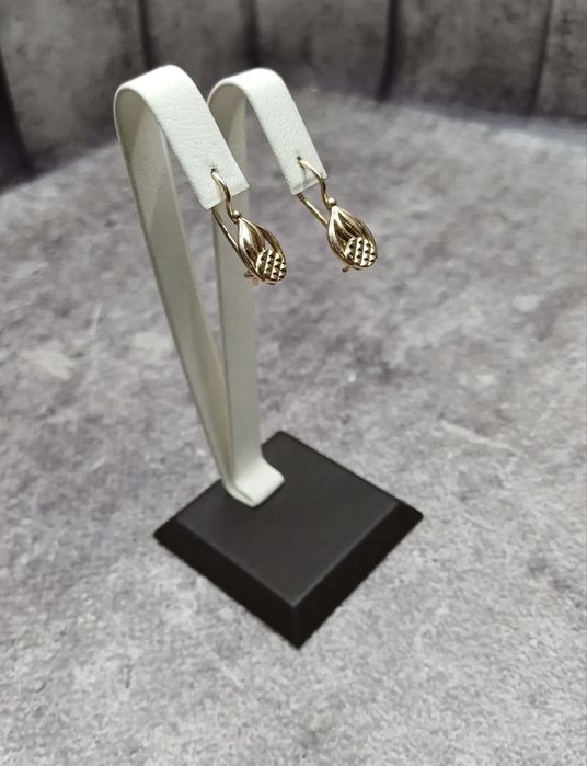 Сережки золото 583 вага 3 грама