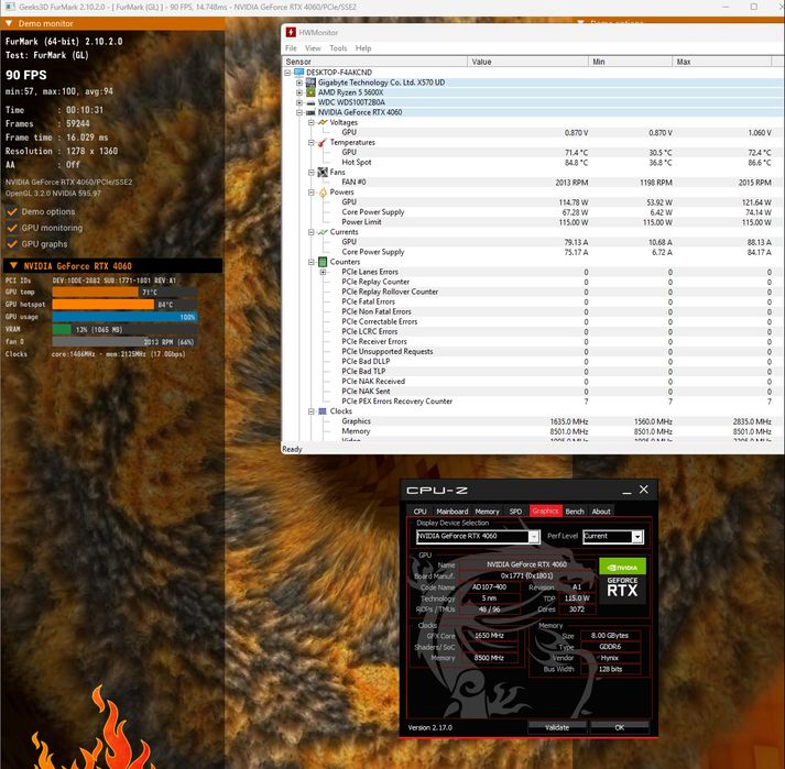 ASUS GeForce RTX 4060 8GB Dual - como nova