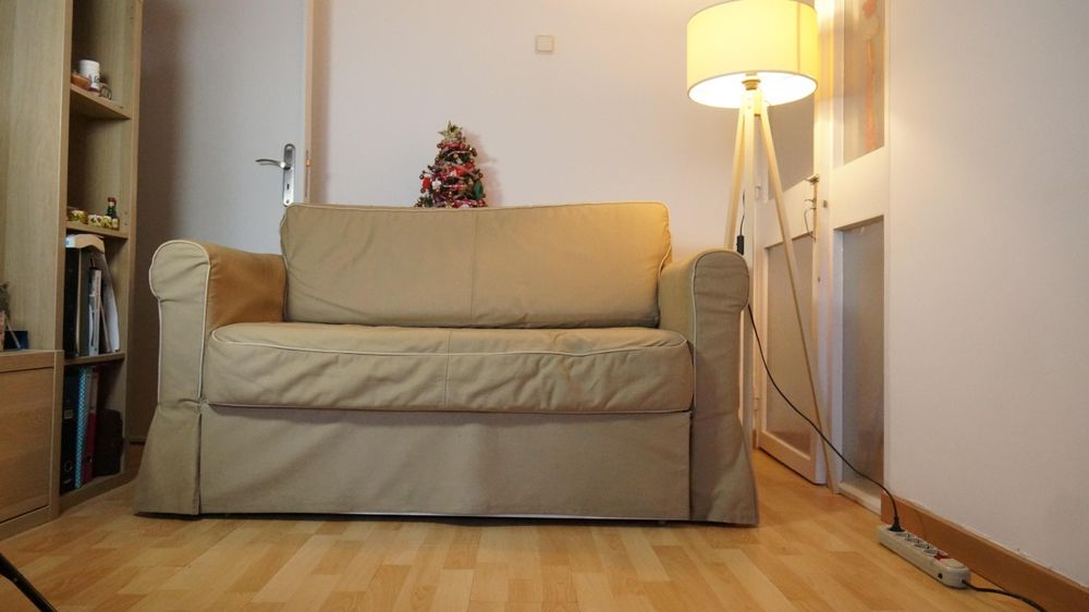 Soffa simples com capas lavaveis