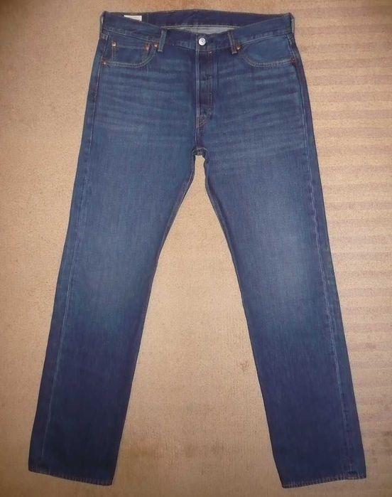 NOWE spodnie dżinsy LEVIS 501 W36/L36=48,5/119cm Premium