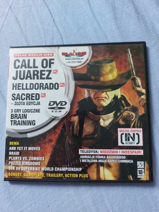 Call of Juarez płyta z CD Action.