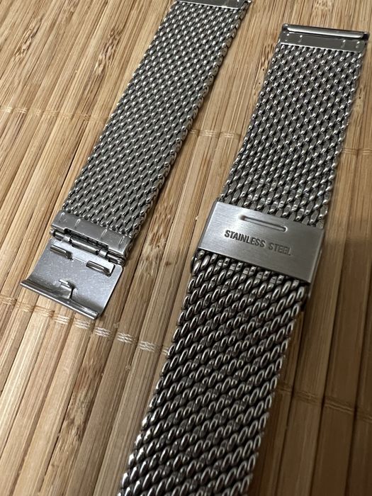 Pasek do zegarka firmowy stalowy 20 mm
