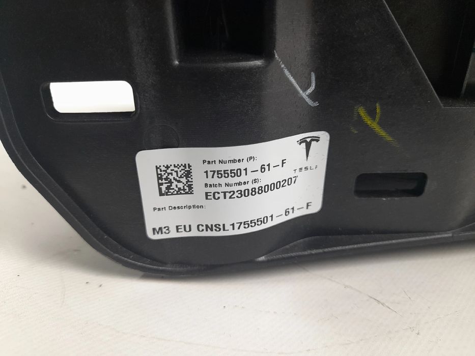 Apoio de braço TESLA Model Y (5YJY)