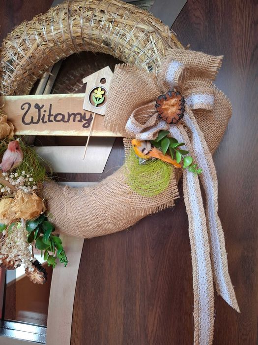 Sprzedam wianek na drzwi  lub ścianę 40 cm