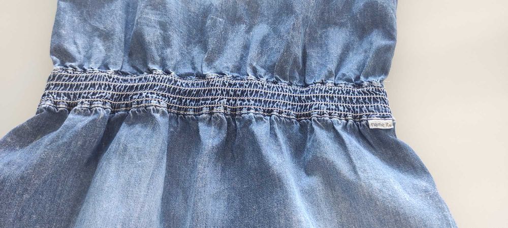 sukienka tunika jeans name it 140/146