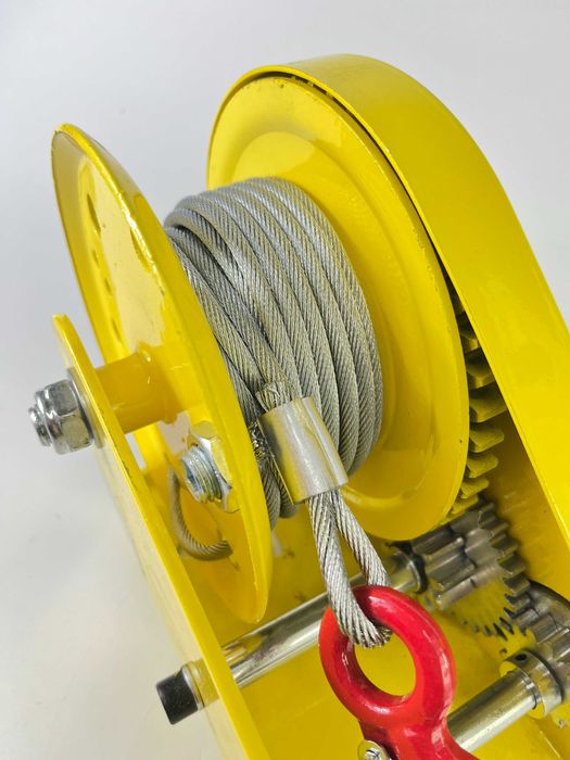Ручні лебідки 2500LB - 3500LB зі сталевим тросом для причепів / авто