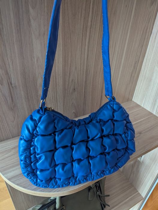 Сумка- зефірка синя