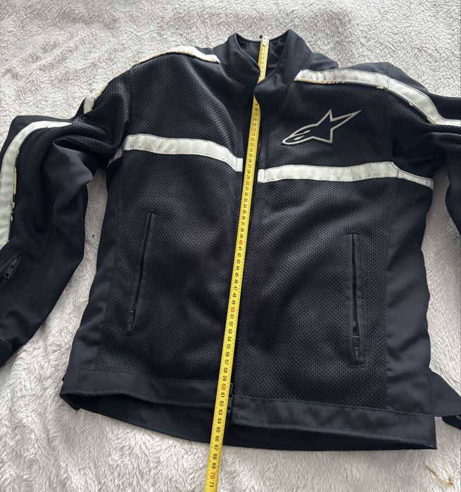 Мотокуртка Alpinestars (захист: спини, грудей, лікті, плечі)