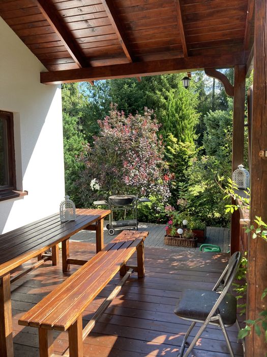 Domek nad morzem / Domek z balią nad morzem