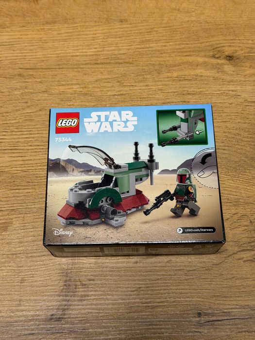 LEGO 75344 Star Wars Mikromyśliwiec kosmiczny Boby Fetta nowy