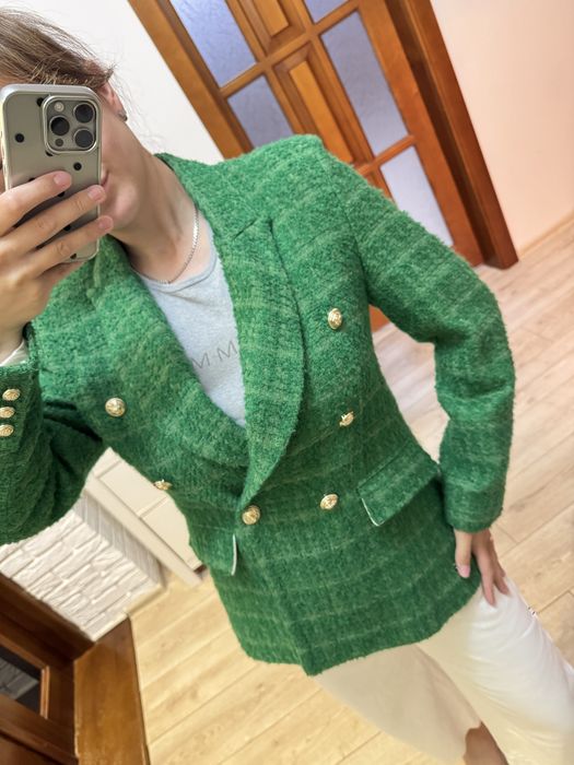 Твідовий піджак в стилі zara