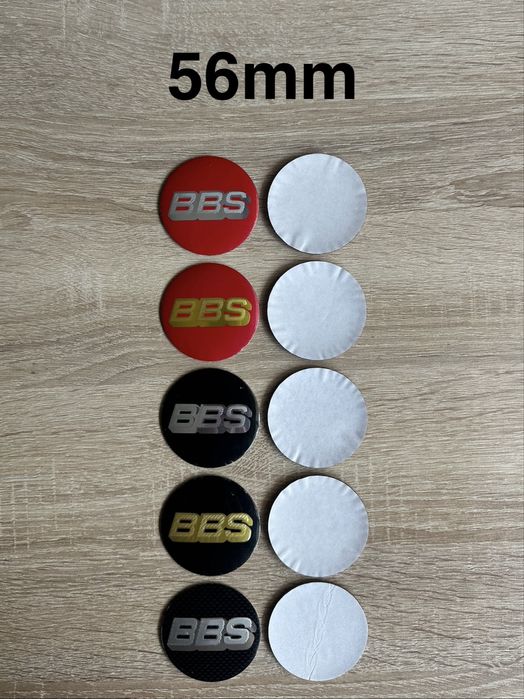 Conjunto 4 Centros BBS 56mm 60mm 65mm 68mm 70mm