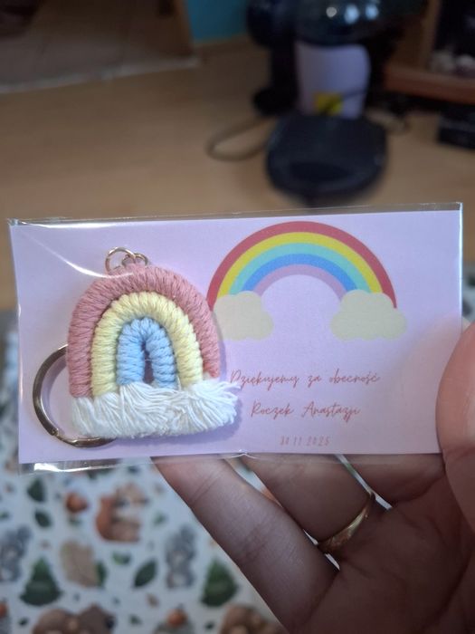 Podziękowania dla gości na roczek/chrzest/urodziny