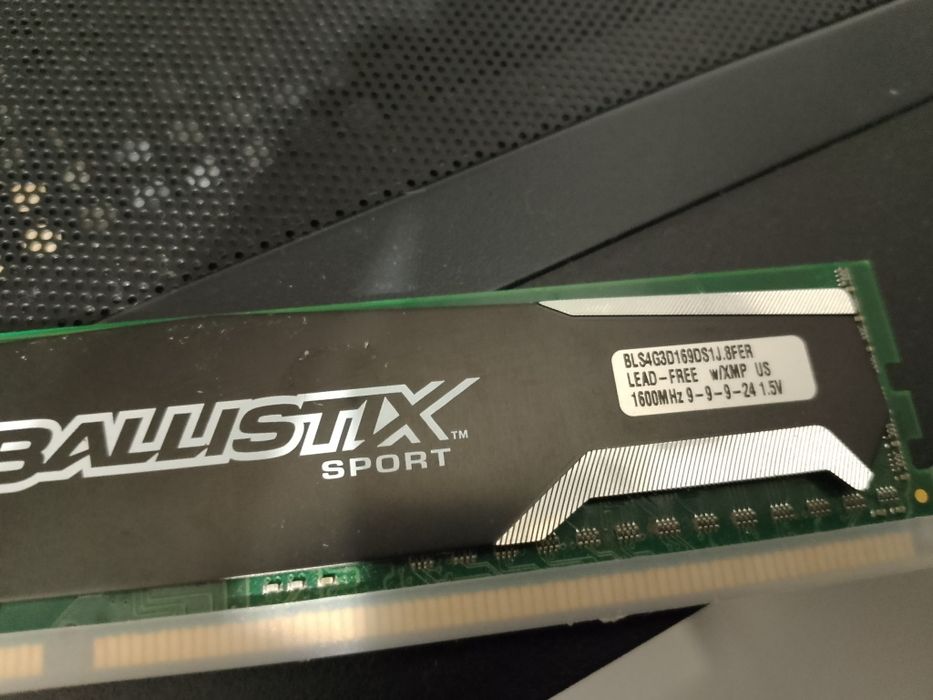 Pamięć RAM CRUCIAL Ballistix DDR3 4 Gb
