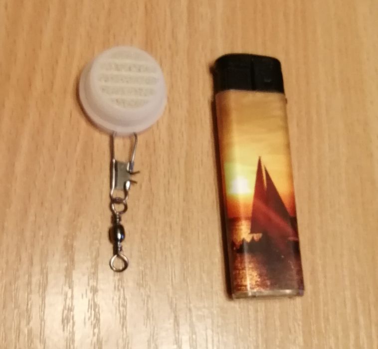 Zestaw do nęcenia ryb.