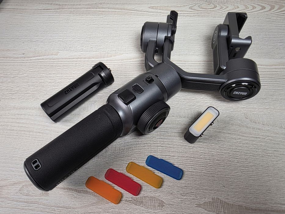 Стабілізатор для смартфону Zhiyun Smooth 5 Combo Black • Android/iOS