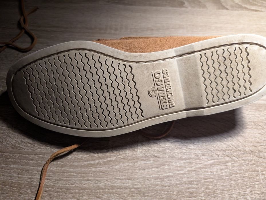 Нубукові топсайдери (мокасини) Sebago 46.5