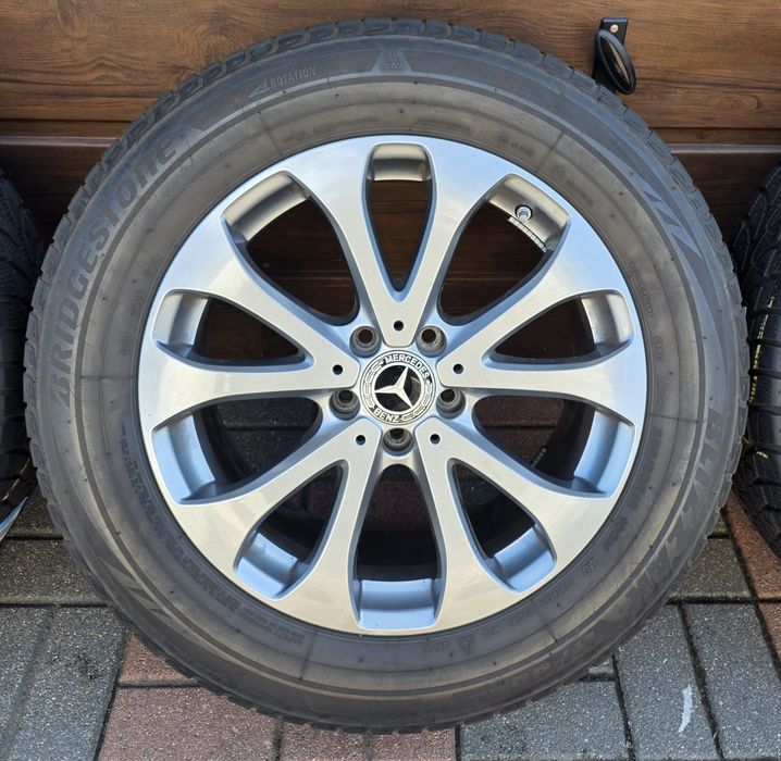Mercedes 18" GLC A253 Himalaya Grey Koła Komplet