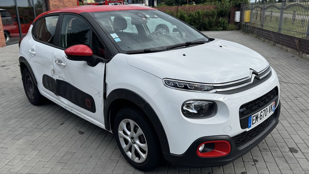 Citroen c3 1.2 benzyna 2017