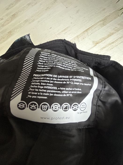 Spodnie narciarskie snowboardowe Protest 164 cudo slim fit