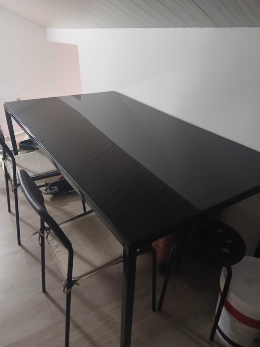 Mesa de vidro em excelente estado