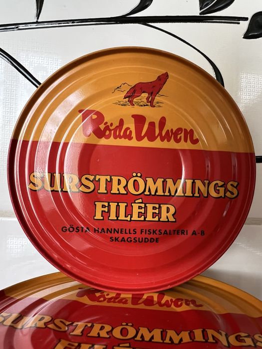 Сюрстрьомінг, сюрстрёмминг, Surströmming ВЕЛИКІ БАНКИ