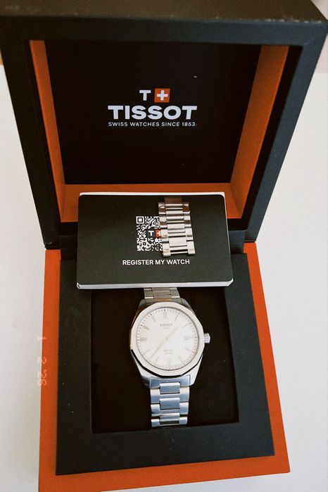 Relogio Tissot Prx100 solar prateado