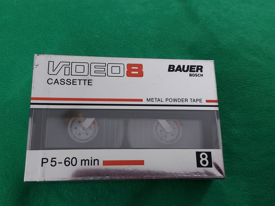 Kasety Bauer Bosch Video 8 P5-60min
To jest kaseta Bauer