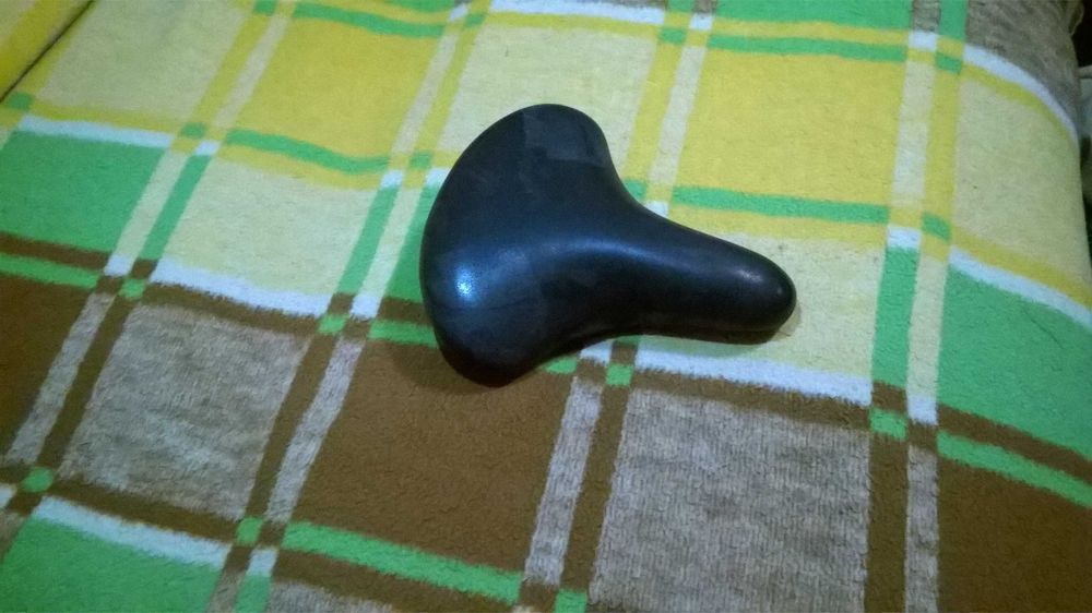 Szerokie siodełko do roweru