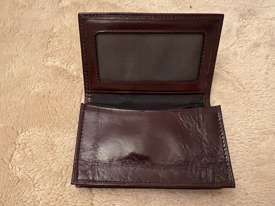 Візитниця шкіряна