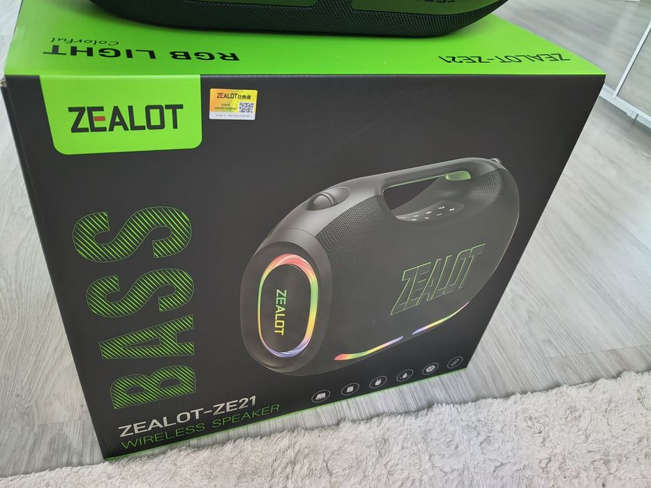 Głośnik bluetooth zealot ze21 250w stan idealny