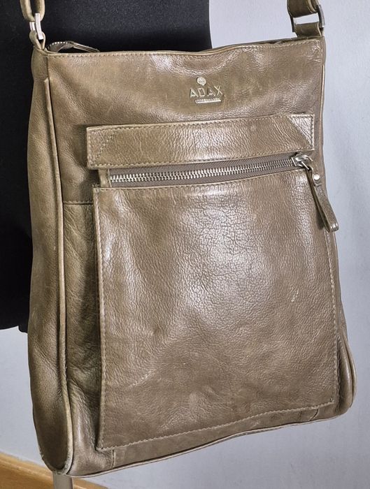 ADAX COPENHAGEN damska torebka na ramię skóra naturalna premium