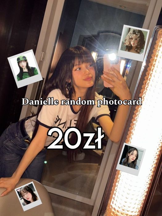 Danielle random photocard