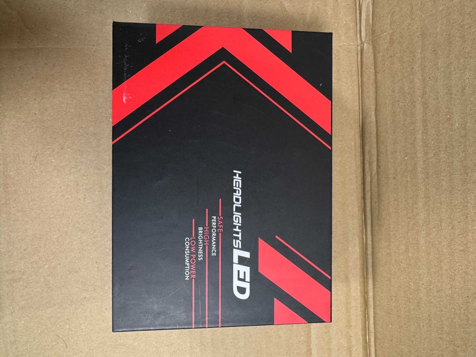 LED лампа Headlight H4 9-36V 14000 лм 5500/6500K активне охолодження