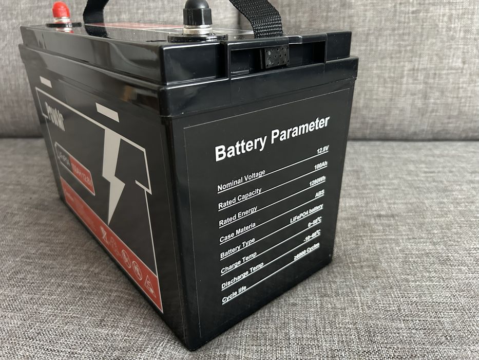 Akumulator PowMr LifePo4 12.8V 100Ah - nowy sprawdzony polecany!