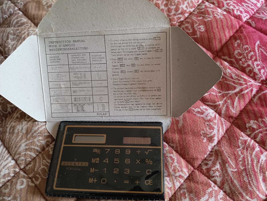Máquinas de Calcular solares