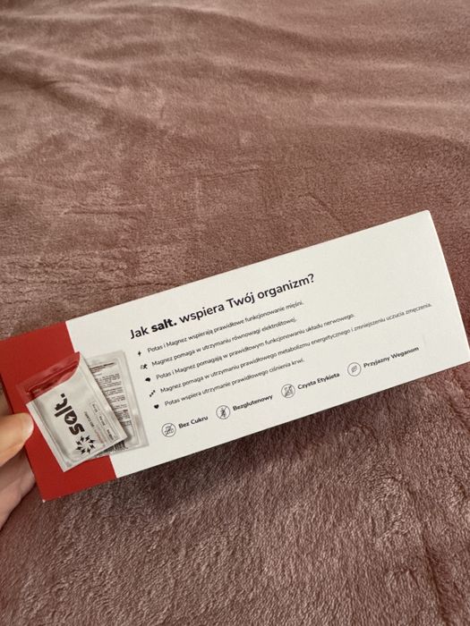 salt. malinowy 30 saszetek elektrolitów