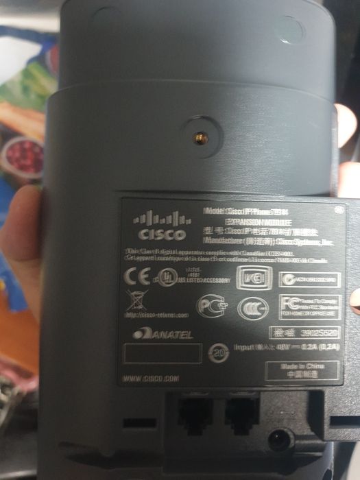 Cisco IP Phone 7914 Expansion Module64750798110851121