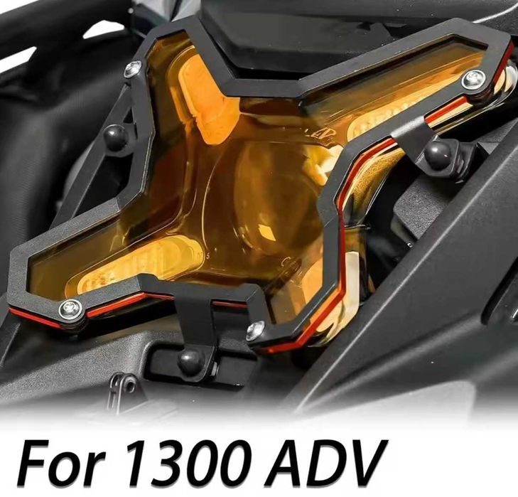 Proteção/grelha de farol em acrilico bmw R1300 Adventure GS