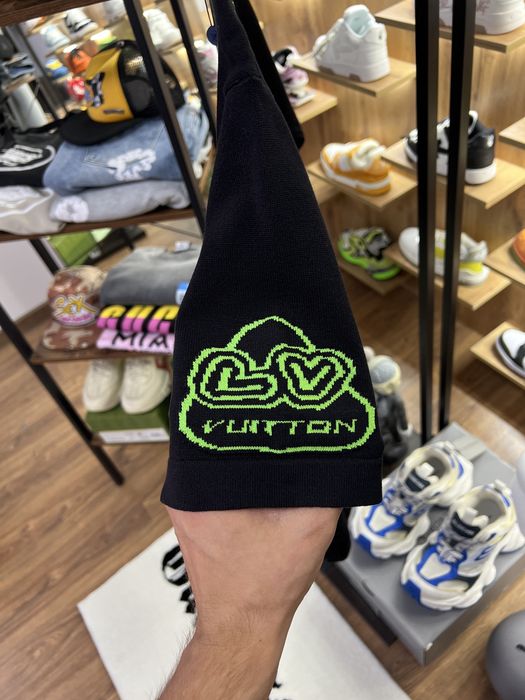 Футболка Трикотажна Louis Vuitton LV 18/54 Black Green