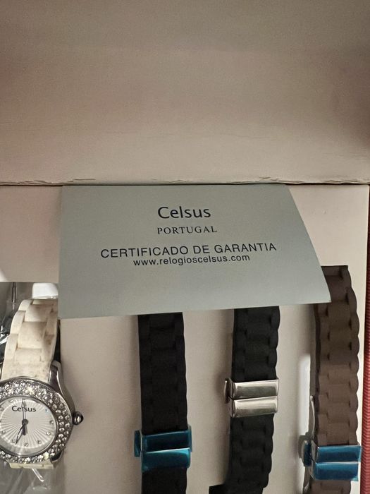 Celsus relógio com diamantes